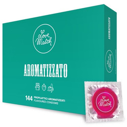 Prezerwatywy-Love Match Arromatizato - 144 pack
