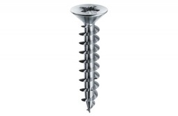 Wkręt Mustad Panelvit CUT 4x25 mm, ocynk biały