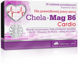 OLIMP CHELA-MAG B6 CARDIO - 30 tabletek Wspomaga