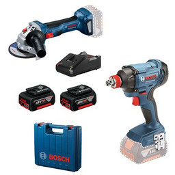 Bosch_elektronarzedzia Zestaw elektronarzędzi BOSCH Professional 0615990N1U GDX 180LI