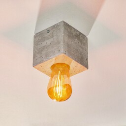 SOLLUX LIGHTING Lampa sufitowa Akira z betonu