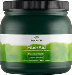 Swanson FiberAid, arabinogalaktan z drzewa modrzewiowego, 250 g