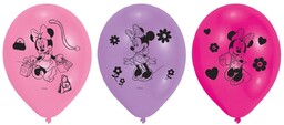 Balony urodzinowe Myszka Minnie - 25 cm -