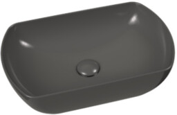 Ravak umywalka CERAMIC UNI 500 O SLIM szara