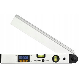 Vorel Kątomierz Elektroniczny Z Poziomicą 400 MM