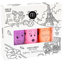 NAILMATIC SET Kids Paris Neon zestaw lakierów