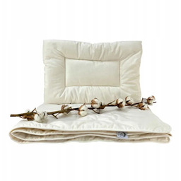 Komplet 100x135+40x60 bawełniany 100% Bio Ecotton całoroczny Poldaun