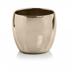 Osłonka ceramika złota kula gold 23 x h22cm