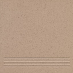 Gres techniczny stopnica KRONOS dark beige mat 30x30