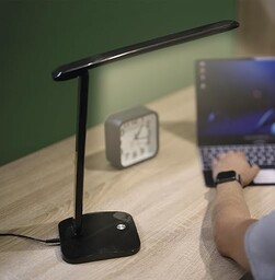 EMOS Ściemniana lampa stołowa LED CHASE 7,2 W,