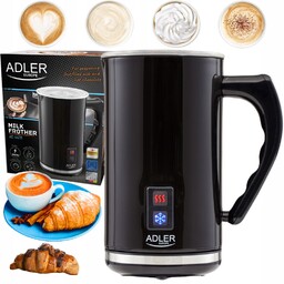 Elektryczny Spieniacz Do Mleka Czekolady Podgrzewacz Adler Ad