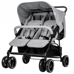 Spacerówka Bliźniacza Wózek rok po roku spacerowy