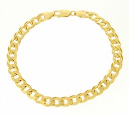 Złota bransoletka męska pancerka pełna BR.00363 pr.585