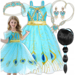 Sukienka Strój Jasmina Dżasmina Arabska Dubajska Księżniczka 104