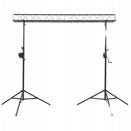 STANOWISKO DLA DJ RAMPA OŚWIETLENIOWA POPRZECZKA KRATOWNICA 2x