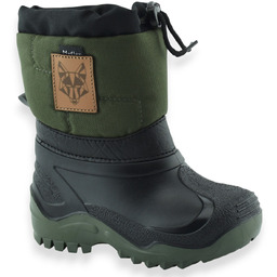 Dziecięce śniegowce ocieplane wełną naturalną Renbut/Muflon 22/23-468-1777 khaki