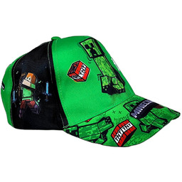 Czapka z daszkiem Minecraft - Creeper- 54 cm