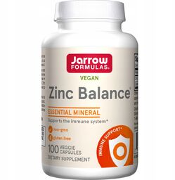 Jarrow Formulas Zinc Balance, cynk + miedź, 100