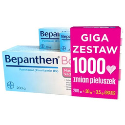 Bepanthen Baby Maść ochronna Zestaw, 200 g +
