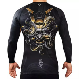 Ground Game Rashguard "Oni Samurai" Długi Rękaw