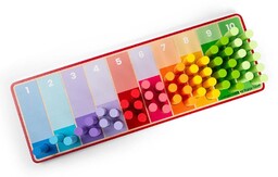 Tęczowe patyczki do nauki liczenia 36009 Bigjigs Toys