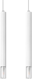 Lampa wisząca WEZYR 2 biała SL.0958 - Sollux
