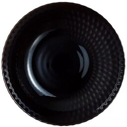LUMINARC Talerz Pampille 20 cm Czarny
