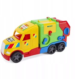 Magic Truck Basic Śmieciarka Kontener Wader 36331 Wader