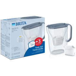 Brita Style Essential 2,4l 3 wkłady Szary Dzbanek