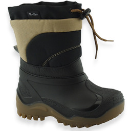 Buty zimowe śniegowce dla chłopca Renbut/Muflon 22/32-503-0069 beżowe