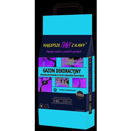 Mieszanka Gazon Dekoracyjny 5 kg worek Najlepsze Trawy