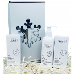 Zestaw Prezentowy Ziaja Kuracja Lipidowa Fizjoderm 3w1 odwodniona