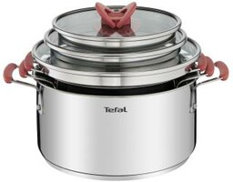 Tefal Optispace G720S674 Indukcja Stal nierdzewna 6 elementów