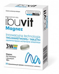 Ibuvit Magnez, 30 tabletek