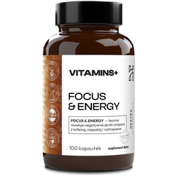 FOCUS & ENERGY 100kaps.x500mg teanina + kofeina +