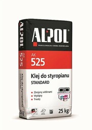 Alpol AK 525 klej do styropianu standard 25