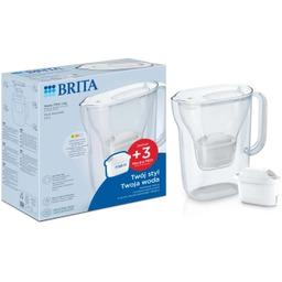 Brita Style Essential 2,4l 3 wkłady Biały Dzbanek