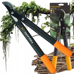 Fiskars Solid L72 Ogrodowe Ostre Dwuręczne Nożyce