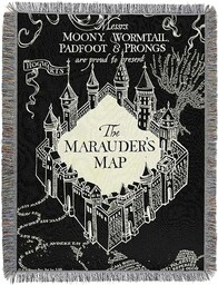 Harry Potter, Night Map'' tkany gobelin narzuta, 122