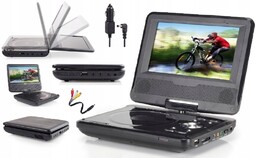 Przenośny 12V 230V DVD Mp3 Usb Pokrowiec Akcesoria