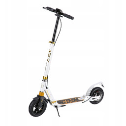 White-gold Hulajnoga Z Hamulcem Tarczowym Nils Extreme HM209T