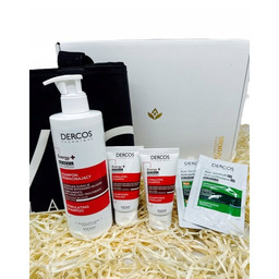 Vichy Zestaw Prezentowy Dercos Energy+, Szampon wzmacniający+Torba