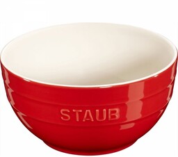 Staub Miska Okrągła 17 Cm, Czerwony Serving