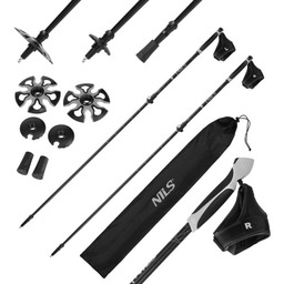 KIJE NORDIC WALKING DO CHODZENIA LEKKIE WYTRZYMAŁE REGULOWANE