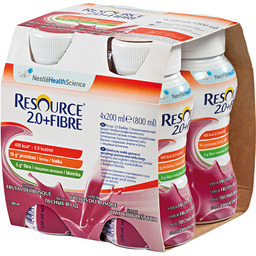 Resource 2.0 + Fibre o smaku owoców leśnych,