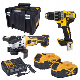 DeWALT DCK2020P2T zestaw DCD791 DCG405 2x5Ah