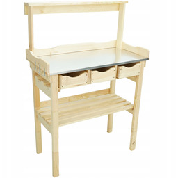 Stolik Do Przesadzania Kwiatów Ogrodniczy Grillowy Ogrodowy