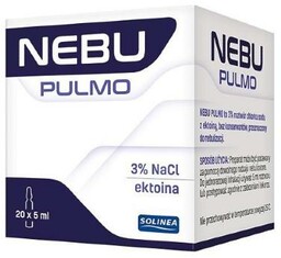 NEBU PULMO 3% - preparat do inhalacji, usuwa