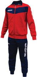 Dres Givova Tuta Visa czerwono-granatowy TR018 1204