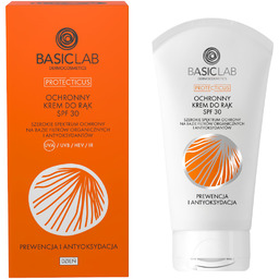 BASICLAB Protecticus Ochronny krem do rąk SPF 30